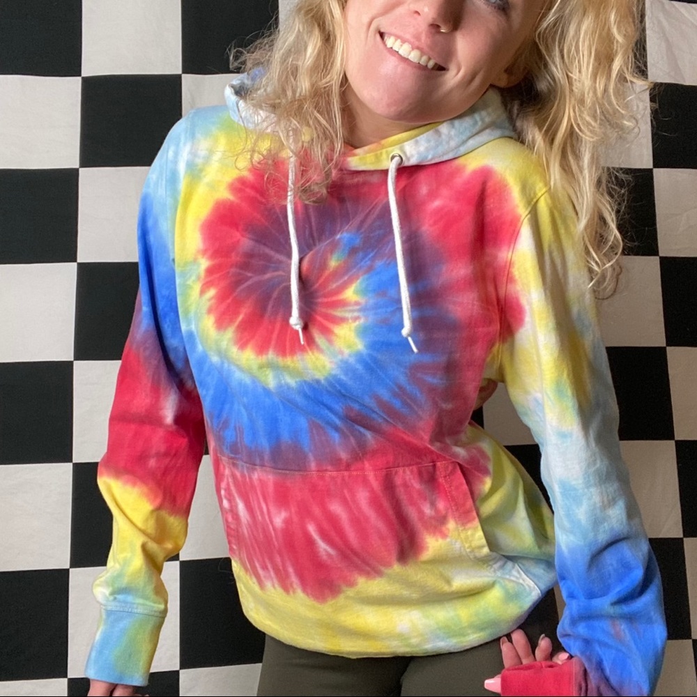 Cotton Tie Dye Hoodie